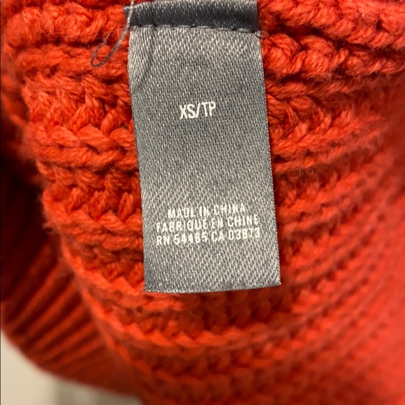 Aerie Coral Chunky Oversized Knit Crew EUC - Picture 9 of 14